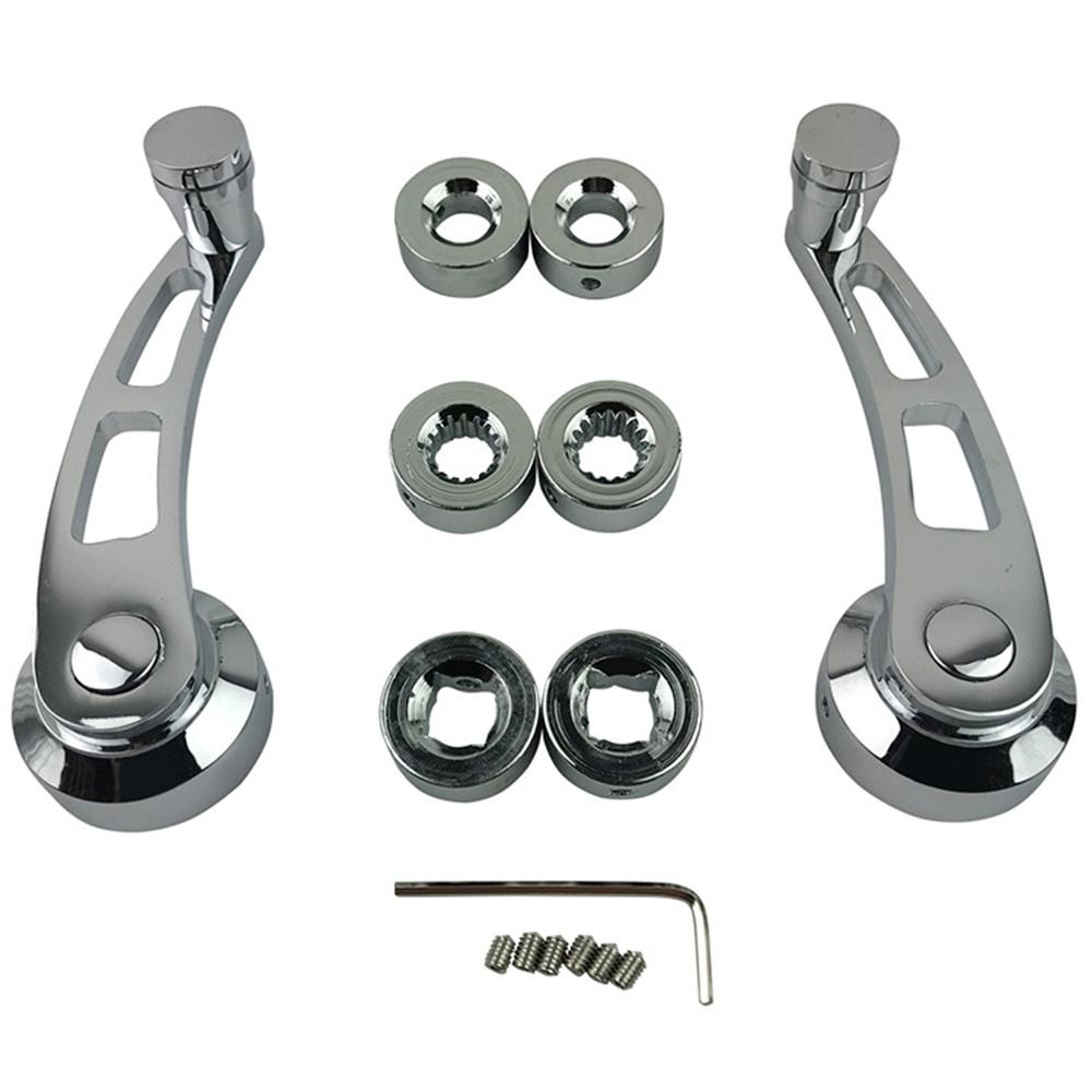 Хромированная рукоятка стеклоподъемника из кованого алюминия 4-1/4" для Chevy Ford Chrysler Dodge