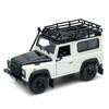 Welly 1/24 Модель автомобиля из сплава Land Rover Defender Литой металлический внедорожник Модель автомобиля Симуляция Коллекция Детская игрушка Подарок