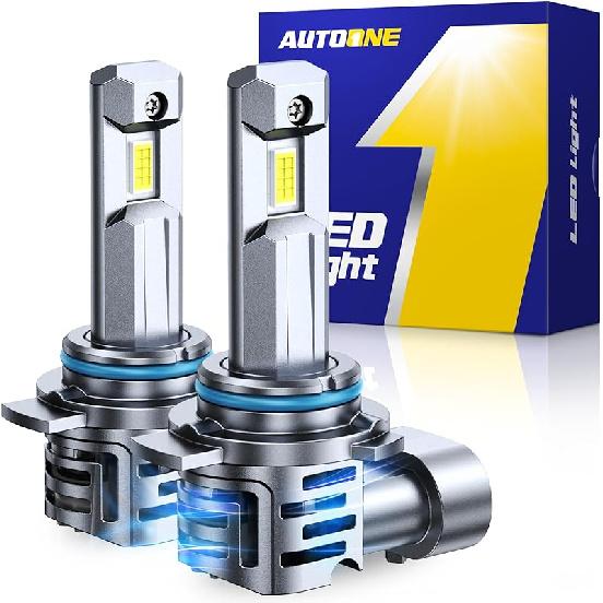 Светодиодная лампа AUTOONE 9012, на 800% ярче, быстрая установка за 3 минуты, срок службы 20 лет, без мерцания, совместимость 99%