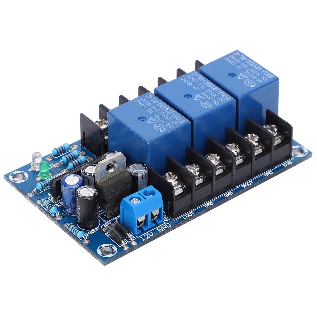 3?Channel Speaker Protection Board Power Single Supply Amplifier Delayed Protection Module