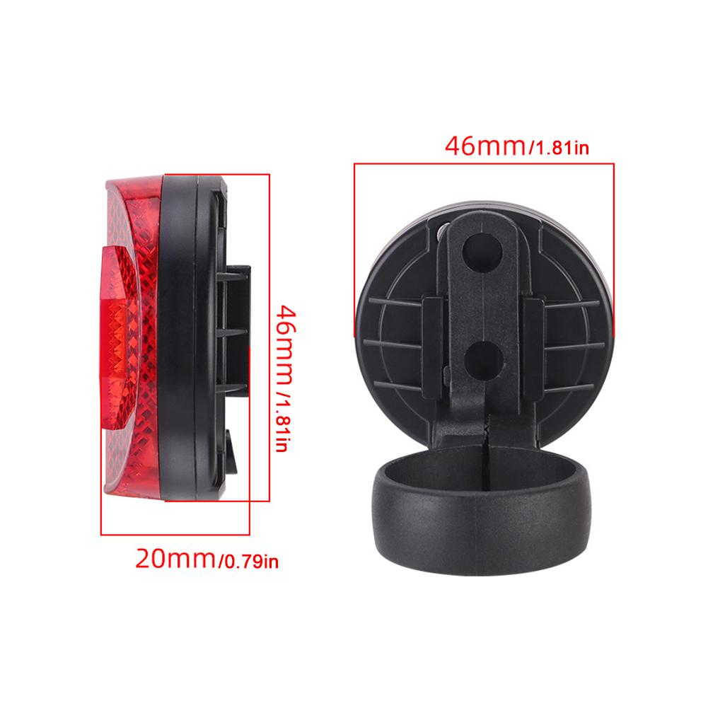 Bike Reflector Tail Light Anti-Theft Cycling Locator Tracker Night Light Positioning Bike Accessories for AirTag