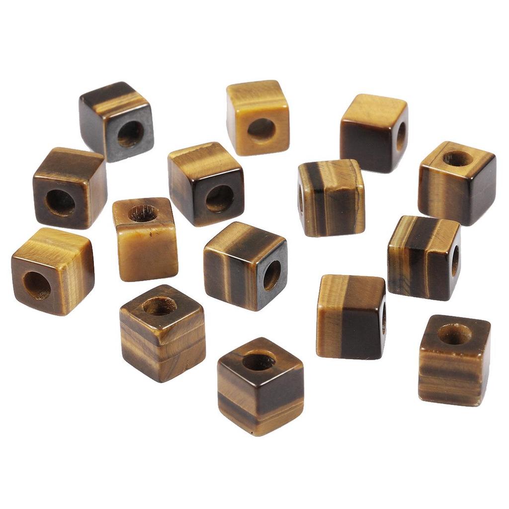 Натуральный кристалл 10 мм, необработанные кубические бусины для DIY ювелирных изделий и аксессуаров для одежды