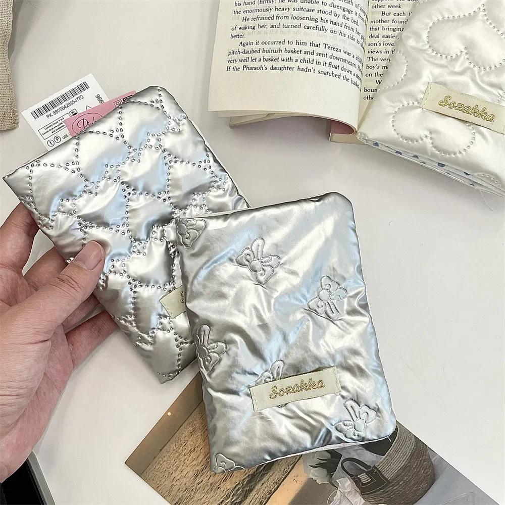 Ins Корейский бант для паспорта женский милый проездной билет документ удостоверение личности Обложка для паспорта Чехол Дорожные аксессуары для самолета