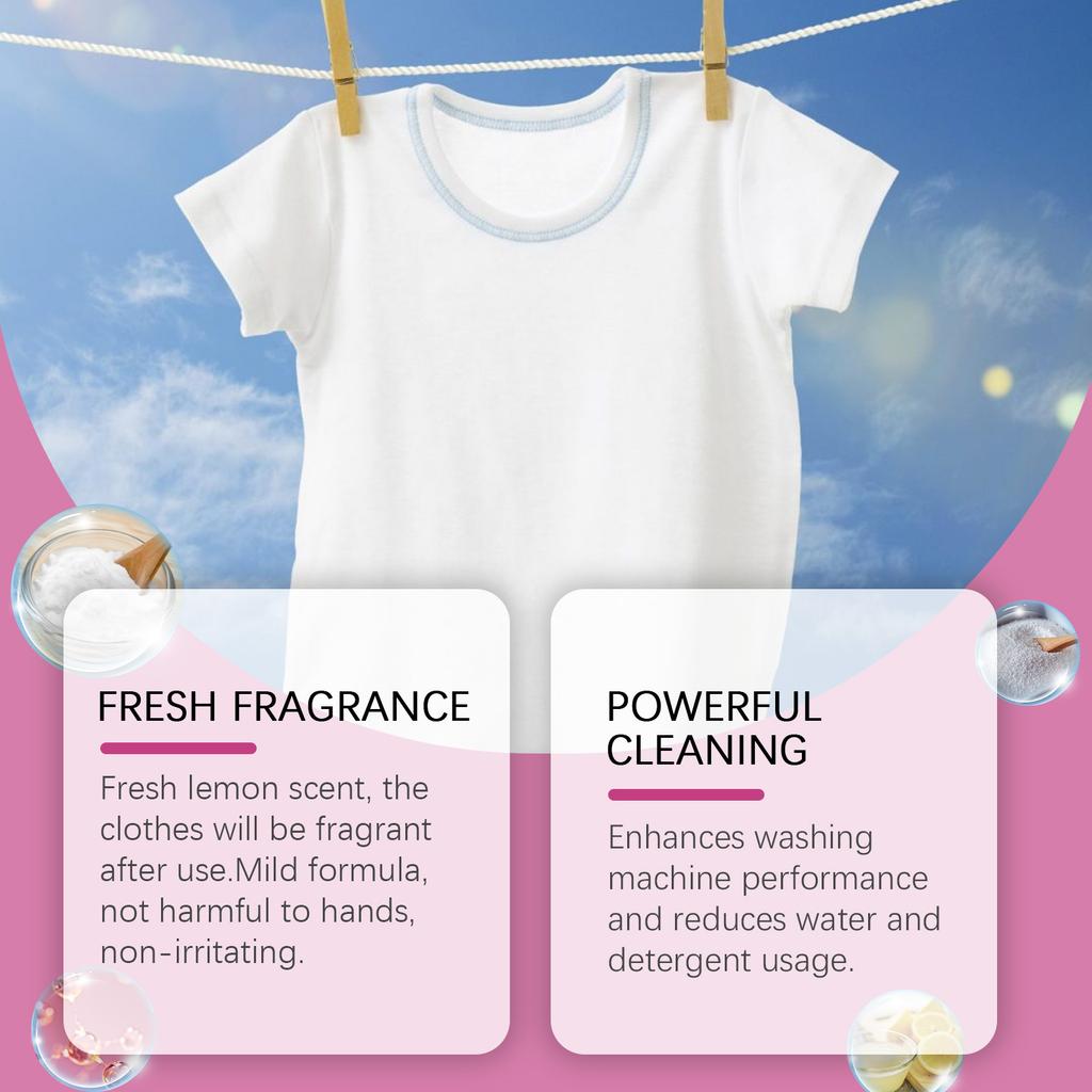 Таблетки для чистки белья Bio-Enzyme, средство для глубокого удаления пятен и пота, быстрорастворимые таблетки для чистки одежды (20 шт.)
