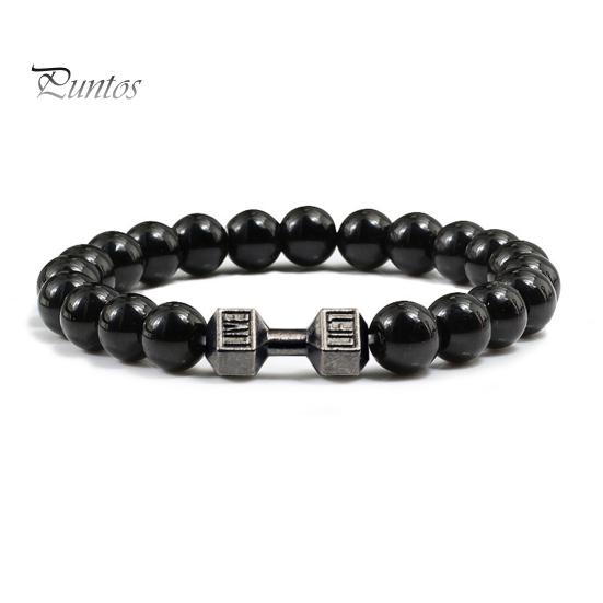 Браслет из бисера со штангой в этническом стиле, целебная энергия, красочный искусственный бирюзовый натуральный камень, круглые бусины, браслет для девочек, модные украшения