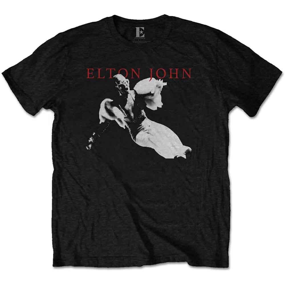 Elton John Homage 1 T-Shirt Black New Unisex T-Shirt