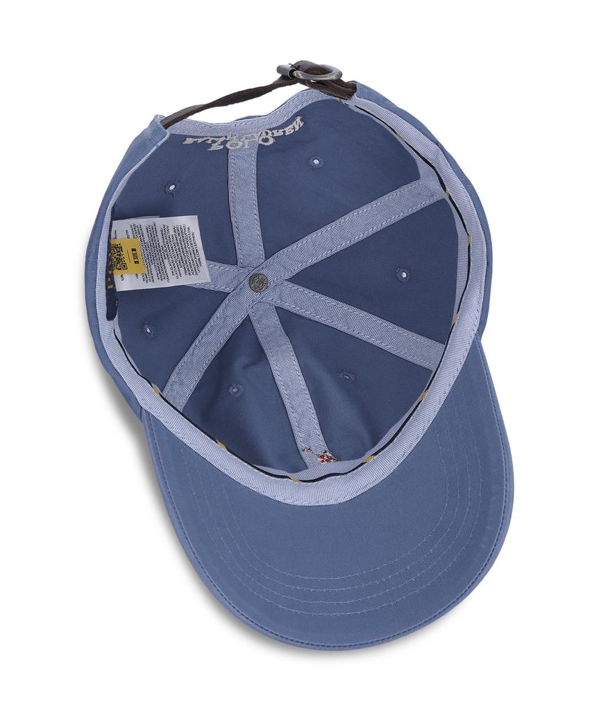 Кепка-бейсболка POLO RALPH LAUREN из эластичного хлопкового твила - Синяя