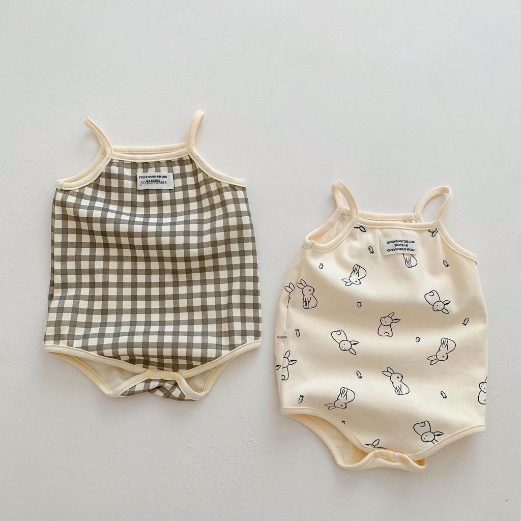 Летний детский слинг-комбинезон: Треугольный комбинезон без рукавов для мальчиков и девочек