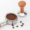 Espresso Tamper Coffee Barista Flat Base Coffee Tampers With Wood Handle 51mm 53mm 58mm