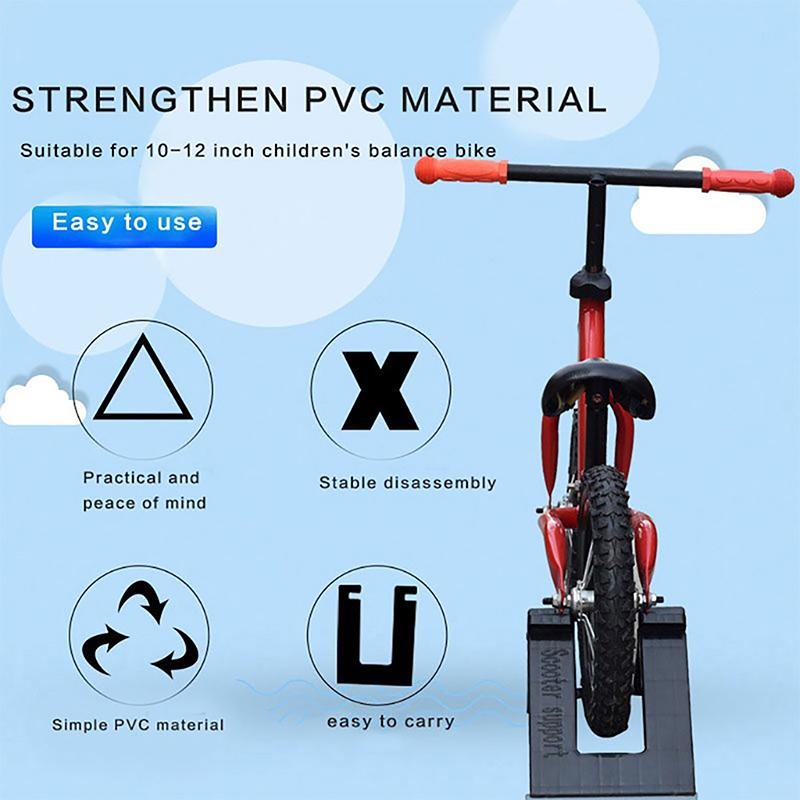 1 шт. Для 10 12 дюймовых детских велосипедов, парковочная подставка, держатель для беговела, кронштейн, стойка, велосипедные аксессуары, высокое качество