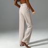 Женские брюки Fanzhen с высокой талией и широкими штанинами из смесовой шерсти
