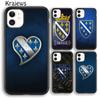 Мягкий чехол для телефона Krajews Bosna i Hercegovina Heart для iPhone 14 5 6s 7 8 plus XR XS 11 12 13 pro max Samsung S21 S22ultra