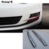 Для Volkswagen VW Golf7 Golf 7 2014 2015 2016 2017 2018 Stick Head Передняя противотуманная фара Рамка лампы Stick ABS Хромированная отделка панели