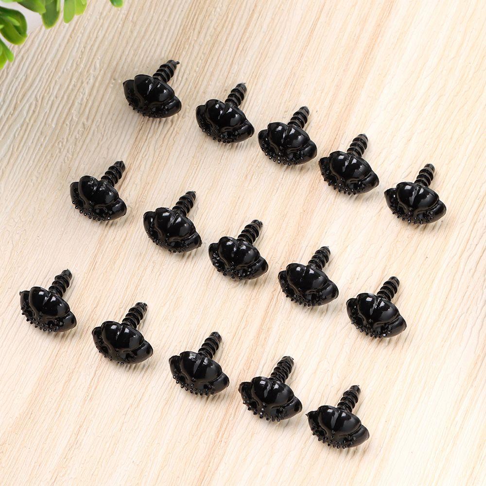 40pcs New Bear Buttons DIY Tool Dolls Accessories Safety Parts Dog Noses Doll Noses