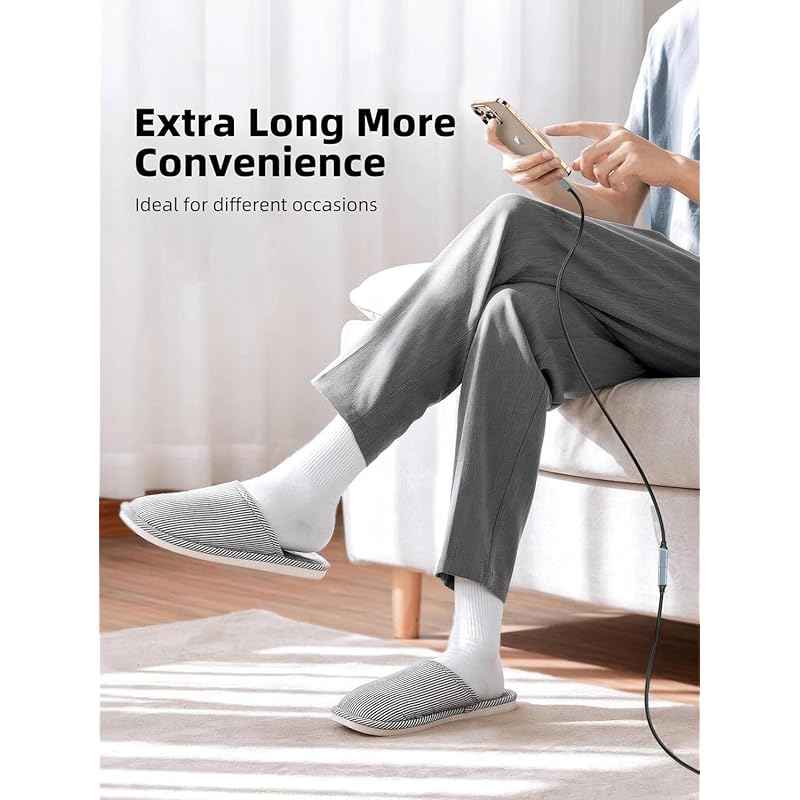 [2025 New Version USB Type-C Extension Cable] C 3.2 Extension Cable PD100W Fast Charging 10Gbps Data Transfer 4K@60Hz Compatible Type C USB-C