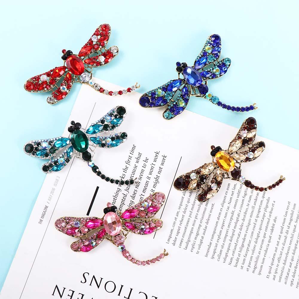 Pin Zinc Zinc Alloy Luxury Sense Boys Clothes Accessories Women Brooch Korean Style Badge Dragonfly Brooch