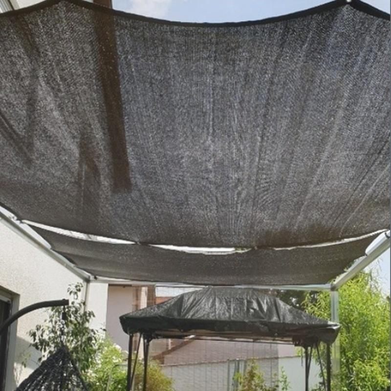 6  Pin Anti-UV Sun Shade Net Gazebo Shelter Outdoor Pergola Canopy Sun Cover Agriculture Greenhouse Sunshade Net