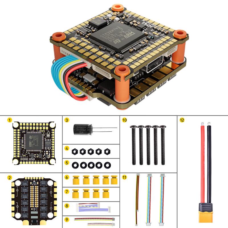 DaKe H743 FPV Flight Controller Stack