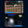 Waterproof Solar Clip-on Lamp Clip On Garden Wall Light Solar Garden Lights  Terrace Lighting