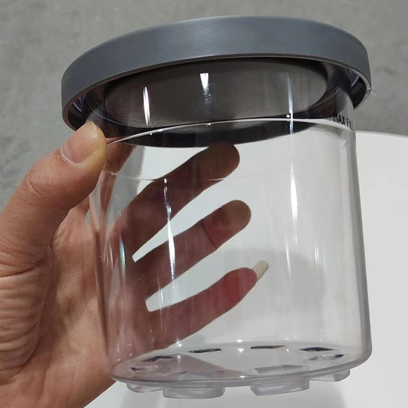 Чашка для мороженого для Ninja Creamie, чашки для мороженого, многоразовые контейнеры для хранения пинтов мороженого с уплотнением