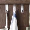 Multi-Purpose Door Hooks Free Punching Frameless Shower Hook Towel Rack Robe Hooks Storage Hanger