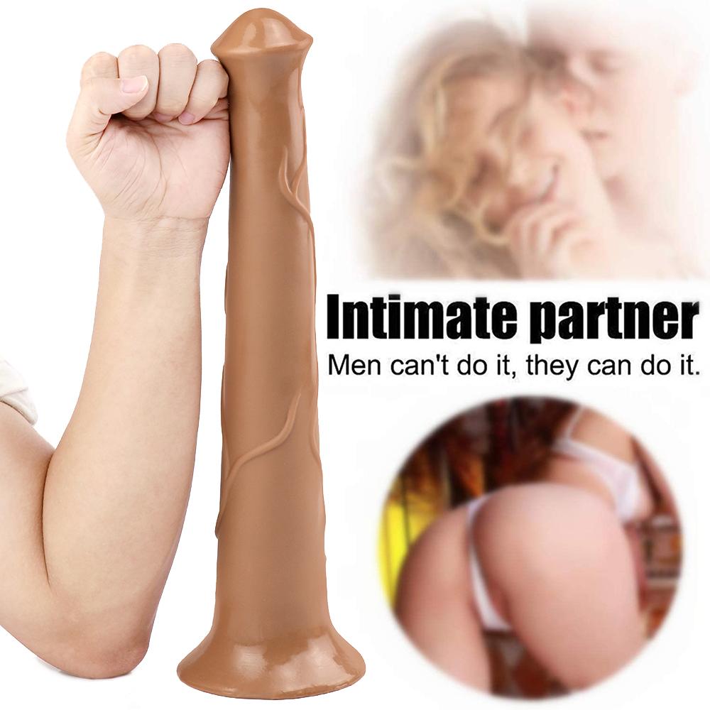 MoDi Реалистичный огромный член животного, длинный конский дилдо, анальная пробка для женщин, вагинальный мастурбационный массаж, большой член, гей-лесбиянки, секс-игрушки