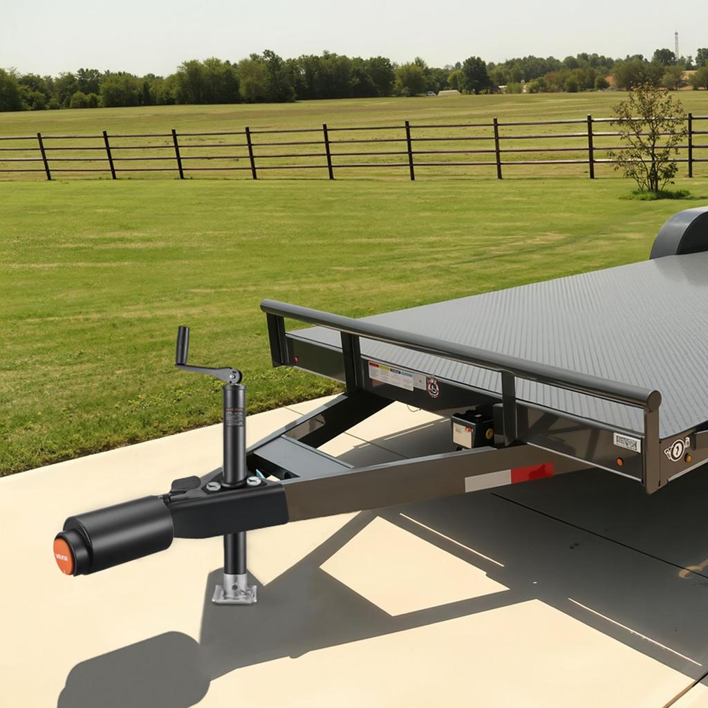 VEVOR Trailer Lock, Fits 50.6 & 58.6 mm Bulldog Trailer Couplers, Heavy Duty Hitch Lock with 3 Keys Secures Security Chains, Corrision-resistant