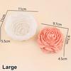 1Pcs DIY Peony Silicone Mold 3D Chocolate Cake Ice Baking Flower Soap Mould Making Tool Resin Mold for Plaster Candle Soap