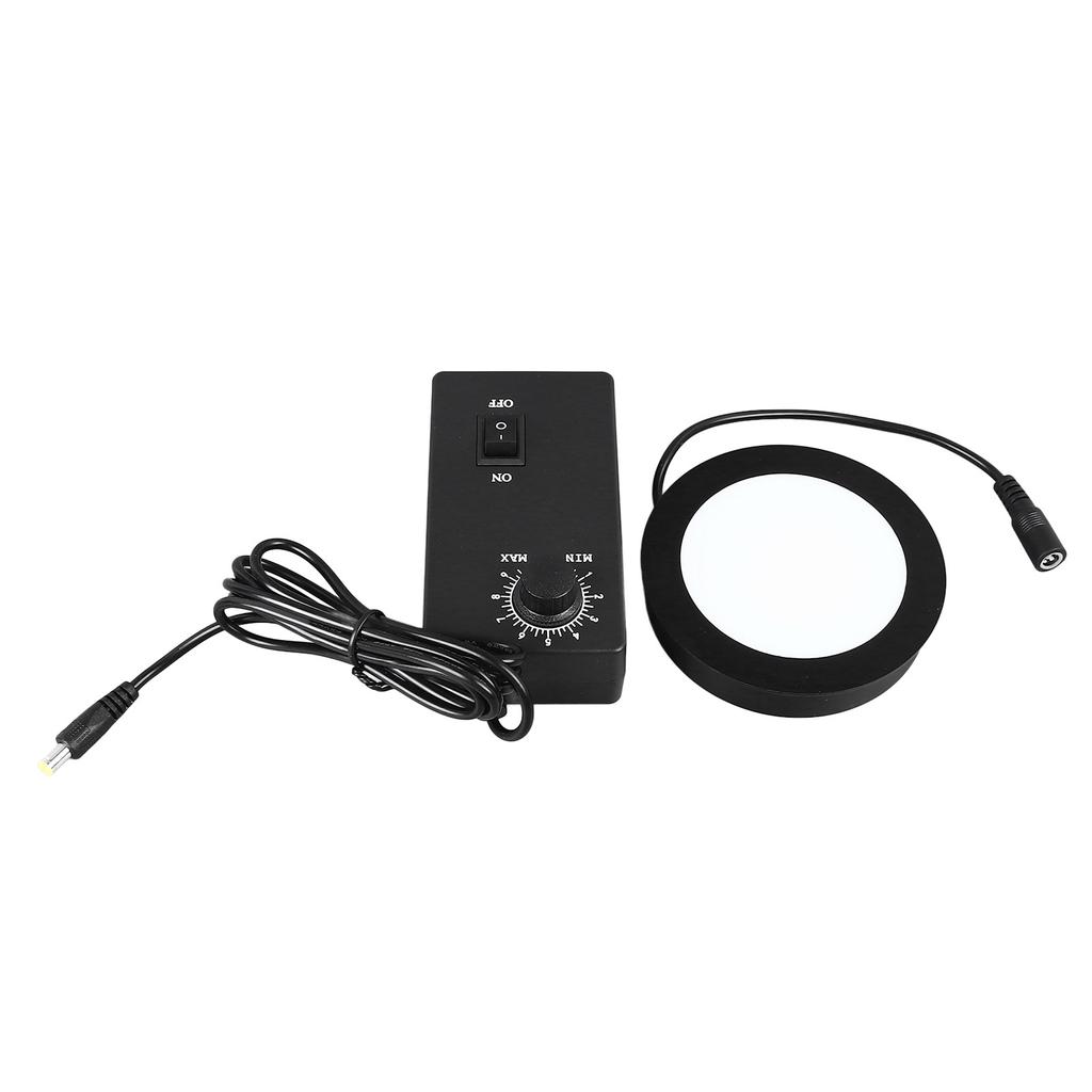 Микроскоп Нижний Свет Светодиодный Регулируемое Освещение Круглый Источник Света для Лаборатории