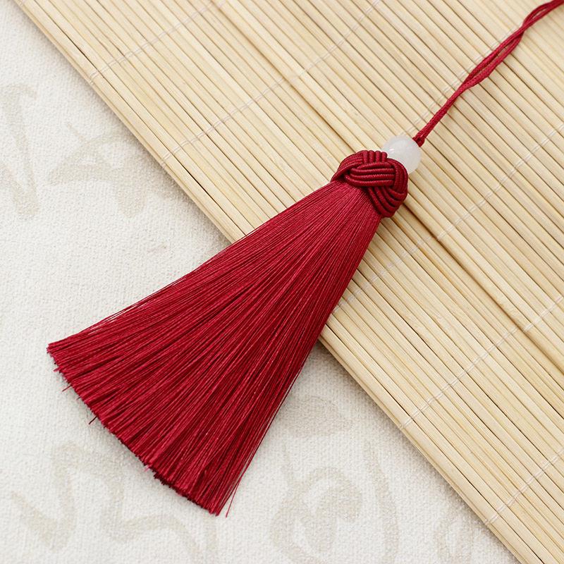 10cm Thick Pineapple Tassel Ornament with Bead Pendant - Ancient Style Decorative Hanging for Curtains and Fans, Gift Box Included