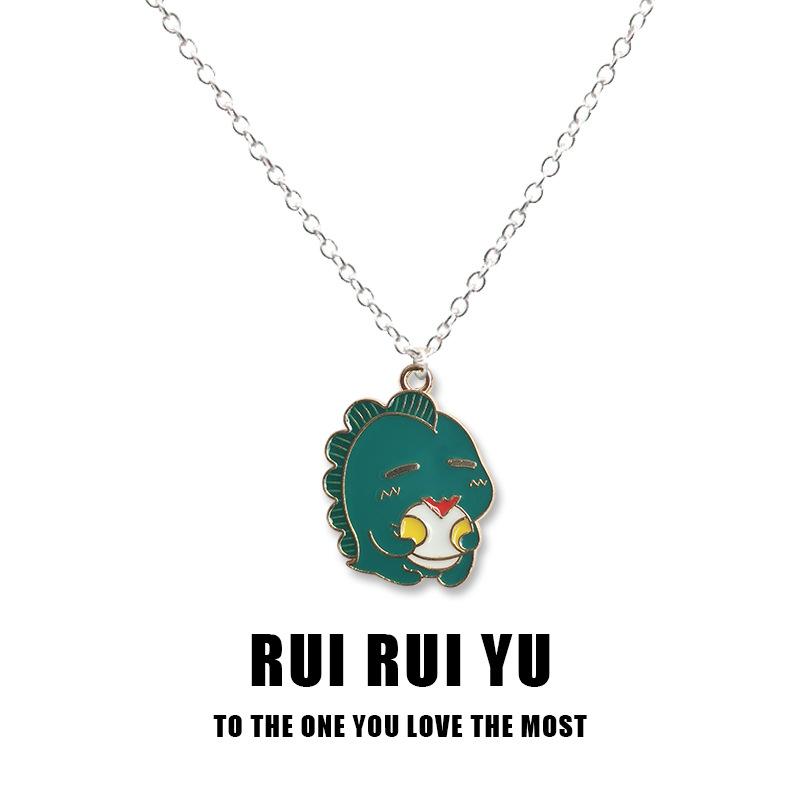 RUI RUI YU Little Monster ожерелье кулон для женщин мужчин подруга пара любовник ювелирные изделия подарок