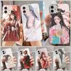 Ancient Beauty Phone Case For IPhone 14 13 12 11 XS X 8 7 6 Plus Mini Pro Max SE 2022 Soft Transparent Phone Cover