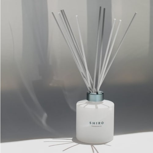 SHIRO White Lily Fragrance Diffuser (Container + Liquid + Stick 3-Piece Set) 180mL Room Fragrance (Approximately 2 Months)