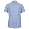 Henbury Mens Modern Short Sleeve Oxford Shirt