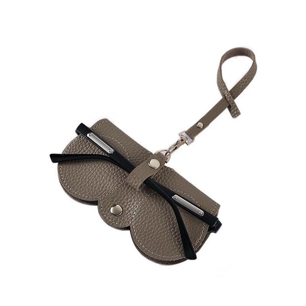 Men Glasses Storege Case Eyewear Protector Eyewear Pouch Sunglasses Pouch PU Leather Glasses Case
