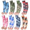 Exposed thumb Running Summer Cooling Basketball Arm Sleeves Arm Cover Sun Protection Outdoor Sport