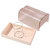 Spring Support Napkin Holder Luxury Design Paper Box Portable Clear Tissue Box  Office