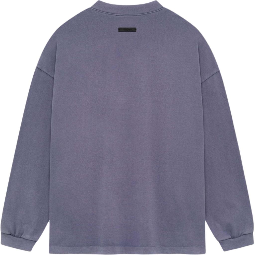 Fear of God Essentials Heavy Long-Sleeve Tee Lavender Мужские топы Фиолетовый 125BT242017F