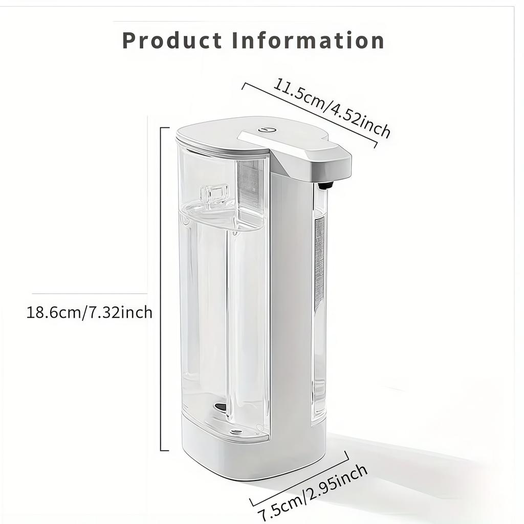 Белая интеллектуальная автоматическая посудомоечная машина с сенсором, интеллектуальная ручная стиральная машина, кухонный дозатор для жидкого мыла и дезинфицирующего средства