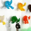 Household Bathroom Kitchen  Animal Tail Shape Creative Storage Hook for Suction Key Clothes Holder Fashion Accessories Holds