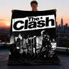 1 шт. Плед The Clash для улицы, персонализированный, фланелевый, мягкий, легкий, с цифровой печатью,