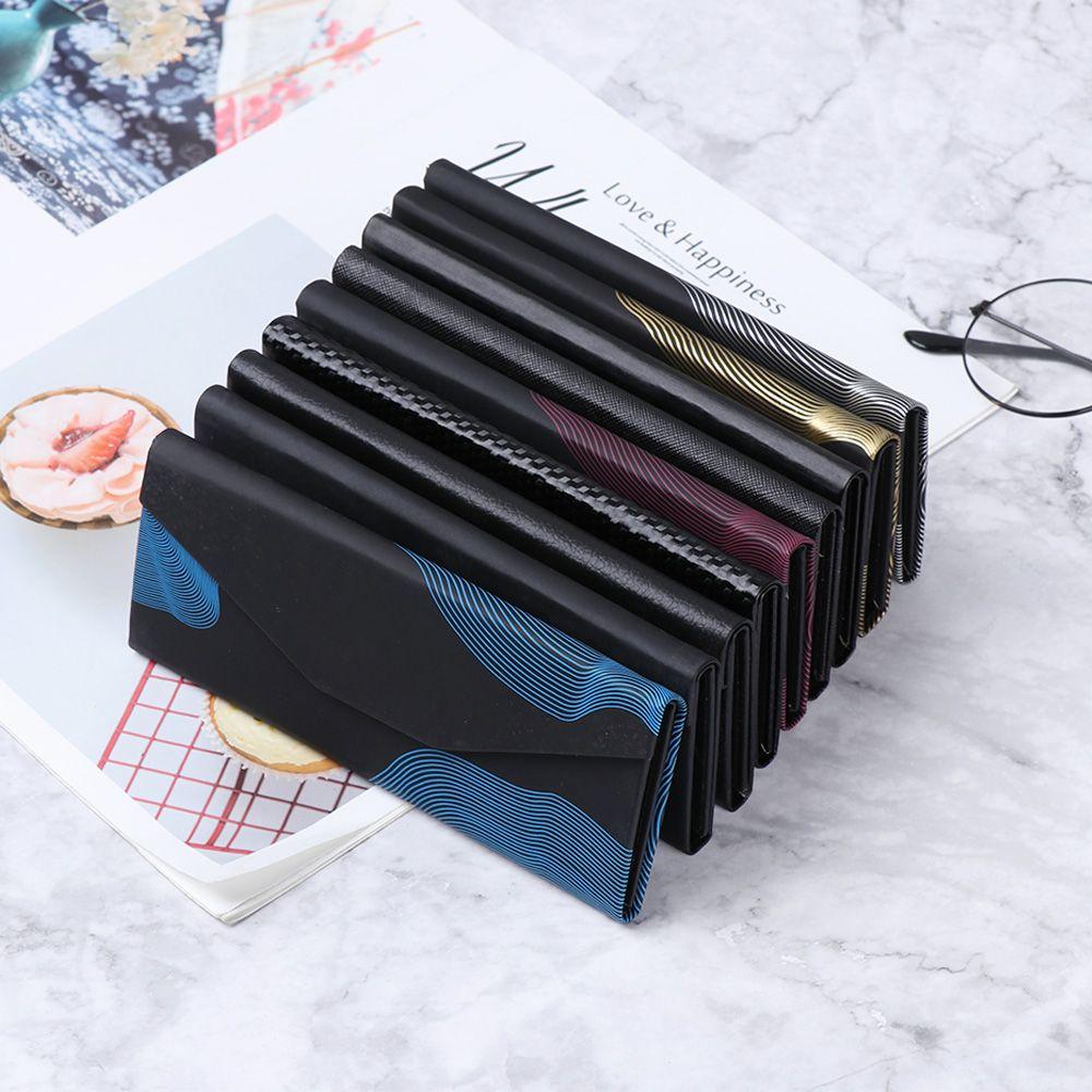 Folding Business Triangle Glasses Box Eyeglasses Accessories Sun Glasses Box Eyeglasses Case