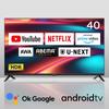 TV Smart TV Streaming Video Only Wireless LAN Bluetooth Compatible with Google Assistant Smartphone Linked NETFLIX YouTube YouTube androidTV Living