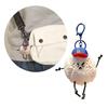 Unique Key Charm Pendant Sports Series Pendant Bag Pendant Keyring Plush Texture Present for Fashionable Lover