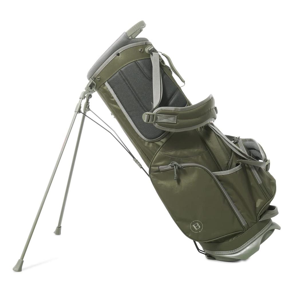 Сумка для гольфа с подставкой, тип 5 делений, совместимая с 47-дюймовым дисплеем BRG223D24 Wolf Gray XP WOLF GRAY Легкая водонепроницаемая 22AW GRAY [Брифинг] 3,1 кг 9,5