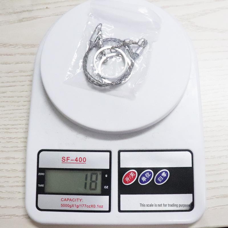 Портативная пила для выживания из 4-жильной стальной проволоки для использования на открытом воздухе