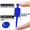 12pcs Precise Swing Golf Ball Pegs Multi-Color Golf Tee Flat Ball Pegs  Training Aid