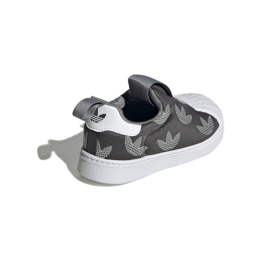 Adidas Оригинальные кроссовки Superstar 360 для комфортной ходьбы, детские, серые IF3588