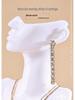 Portrait Necklace and Earring Display Stand - Jewelry Model Holder