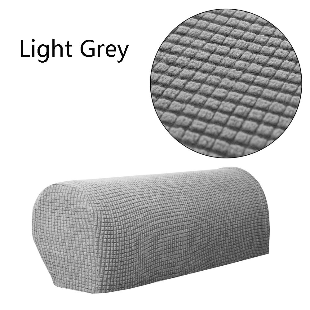 2 ШТ./КОМПЛ. Новые эластичные флисовые премиум чехлы на подлокотники Эластичный протектор для подлокотников кресла, дивана, кушетки, Растягивающийся, чтобы подойти